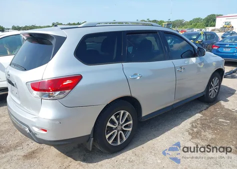 2015 Nissan Pathfinder S из США, поврежденный, VIN 5N1AR2MN8FC668854